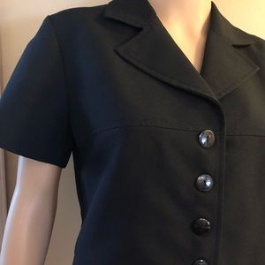 AList by Wrapper ButtonUp Suit Style Blk Shirt, M